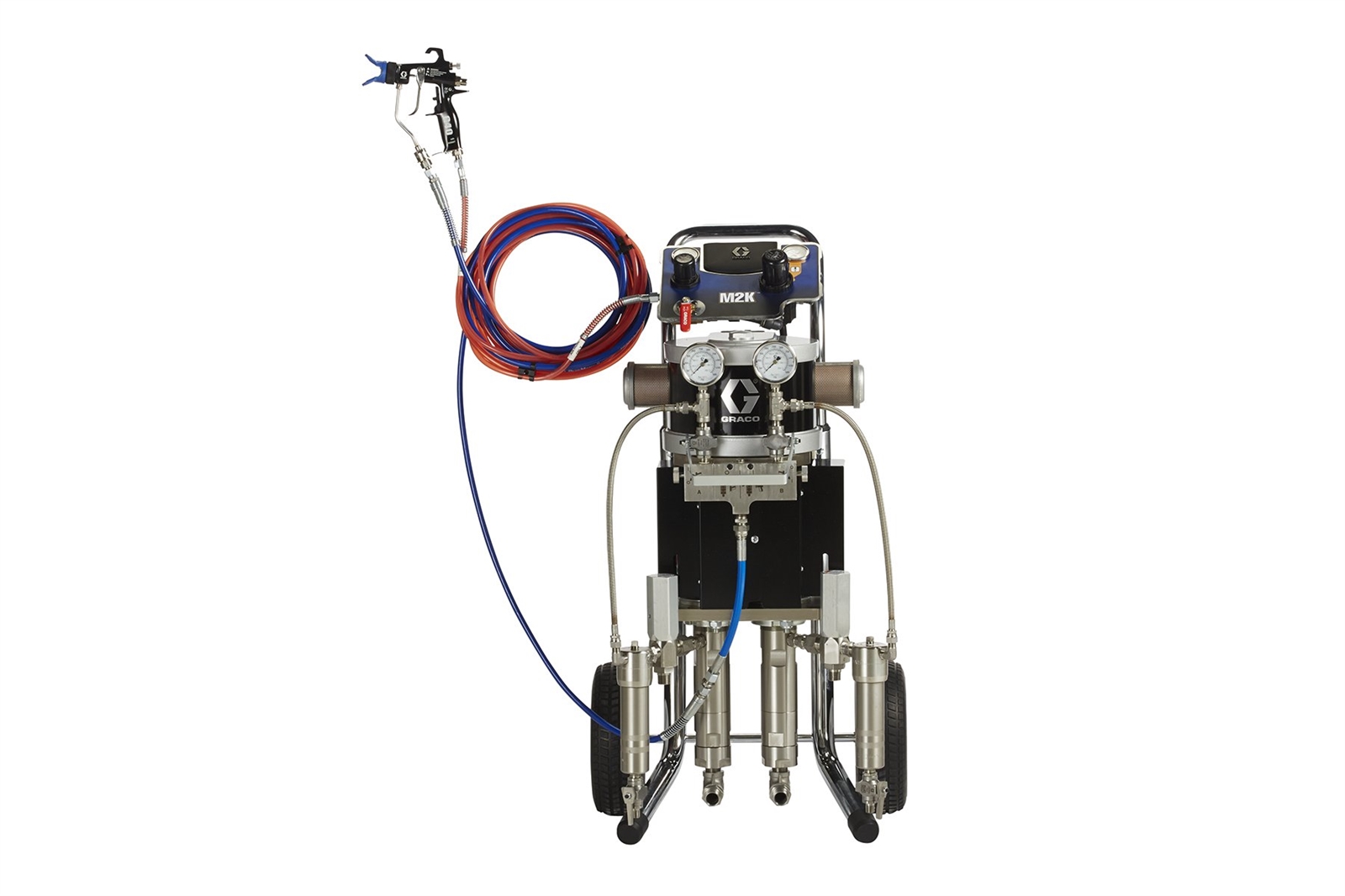 21 M2K Air Assisted Mechanical Proportioner Package, Cart Mount, with